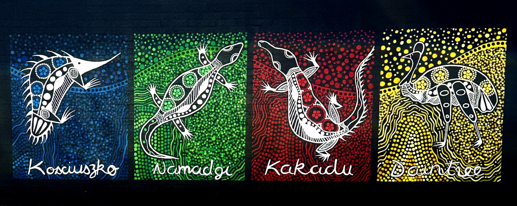 Mural on ADHS Gym